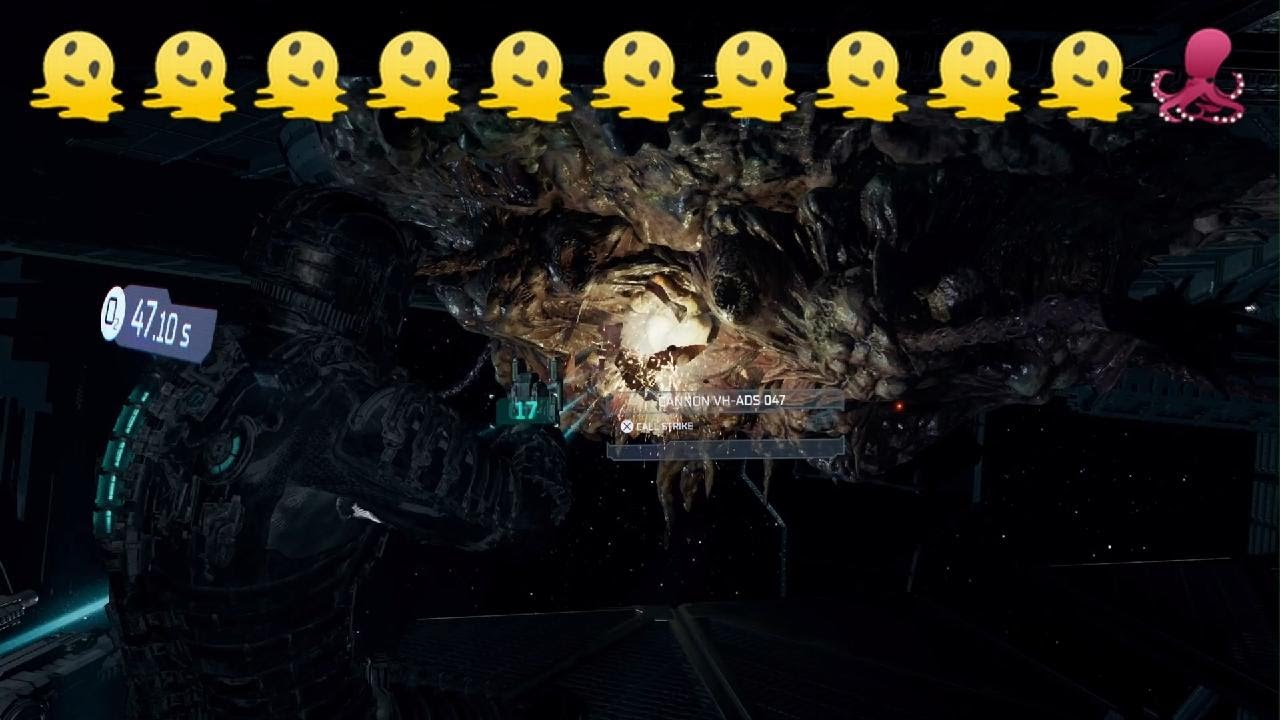 Dead space remake How to kill The Leviathan Second fight.