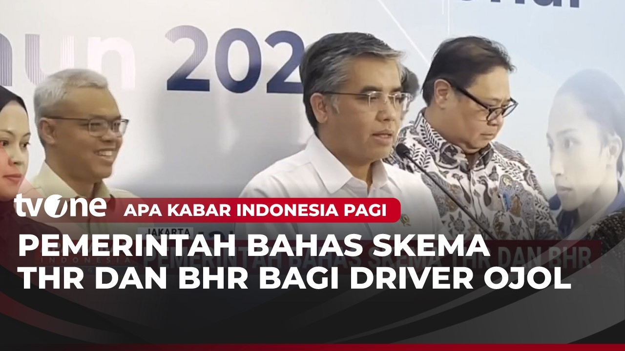 Pemerintah Bahas Skema THR dan BHR Untuk Ojol | AKIP tvOne