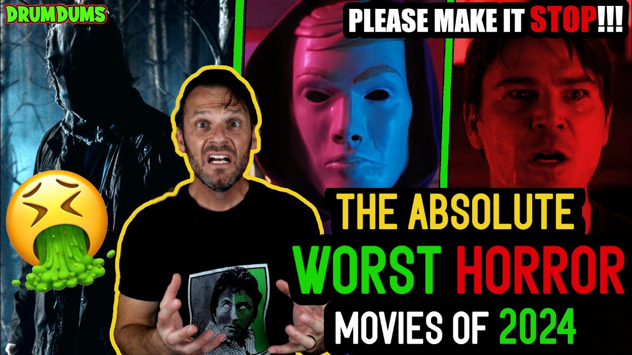 Top 10 ABSOLUTE WORST HORROR Movies of 2024 (Puke Mode!!)