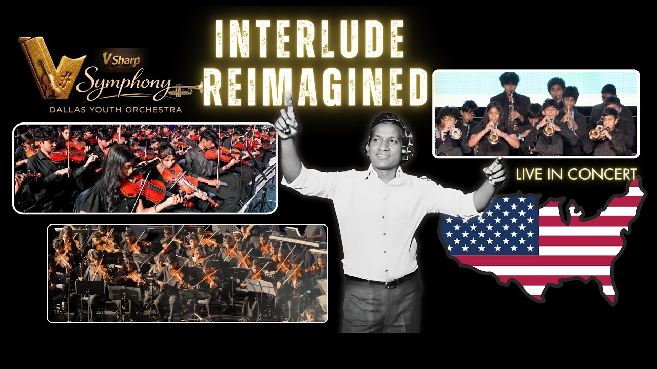 Indian Kids in the USA Perform Ilaiyaraaja&rsquo;s Interludes | Grand Symphony  by VSharp Symphony DALLAS
