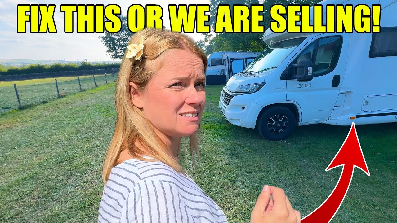 Our motorhome is making us GRUMPY