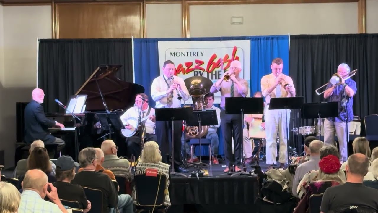 Jazzin Babies Blues, South Frisco Jazz Band Tribute at The Jazz Bash By The Bay, Monterey #tradjazz