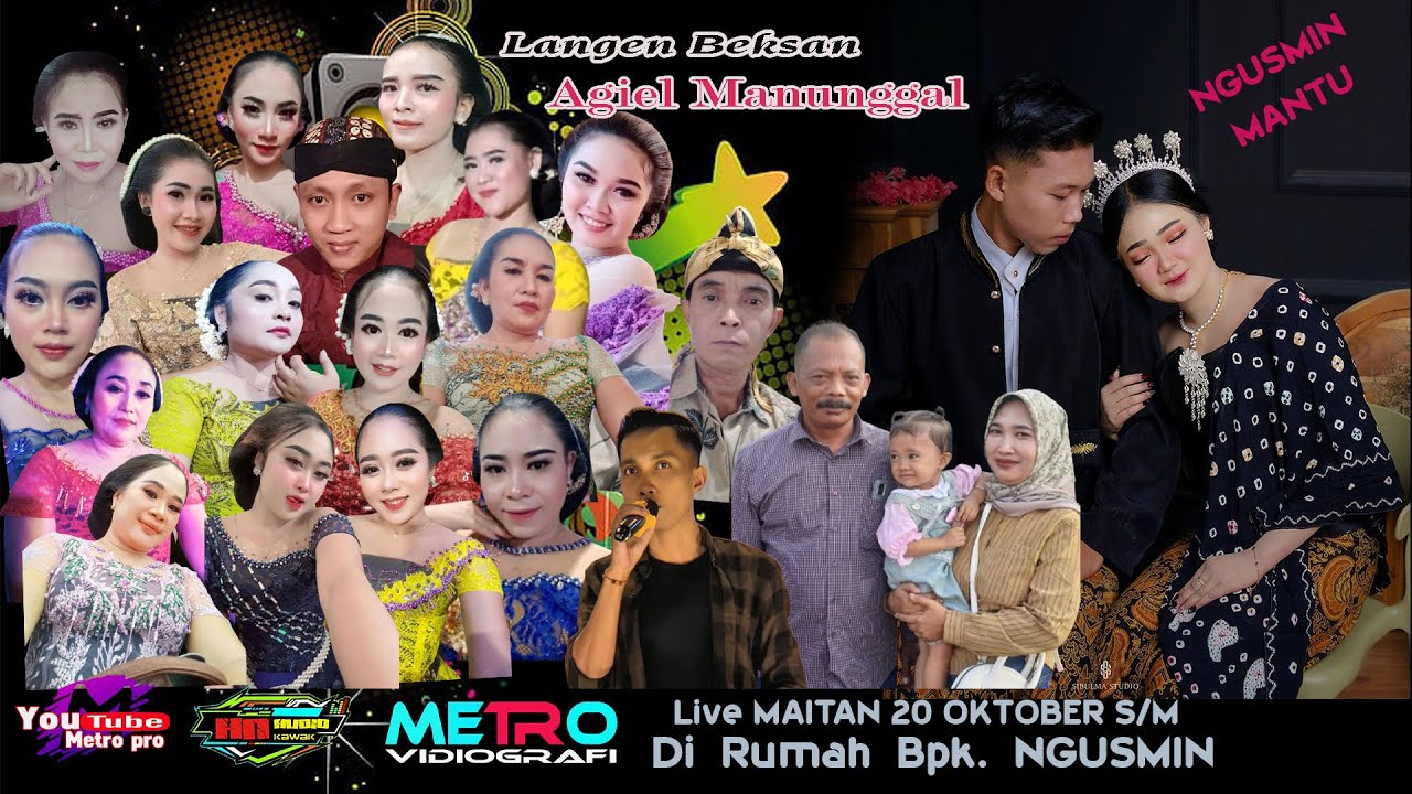 Live AGIEL MANUNGGAL  PERNIKAHAN SERA  DIMAS // HN AUDIO // METRO VIDIOGRAFI