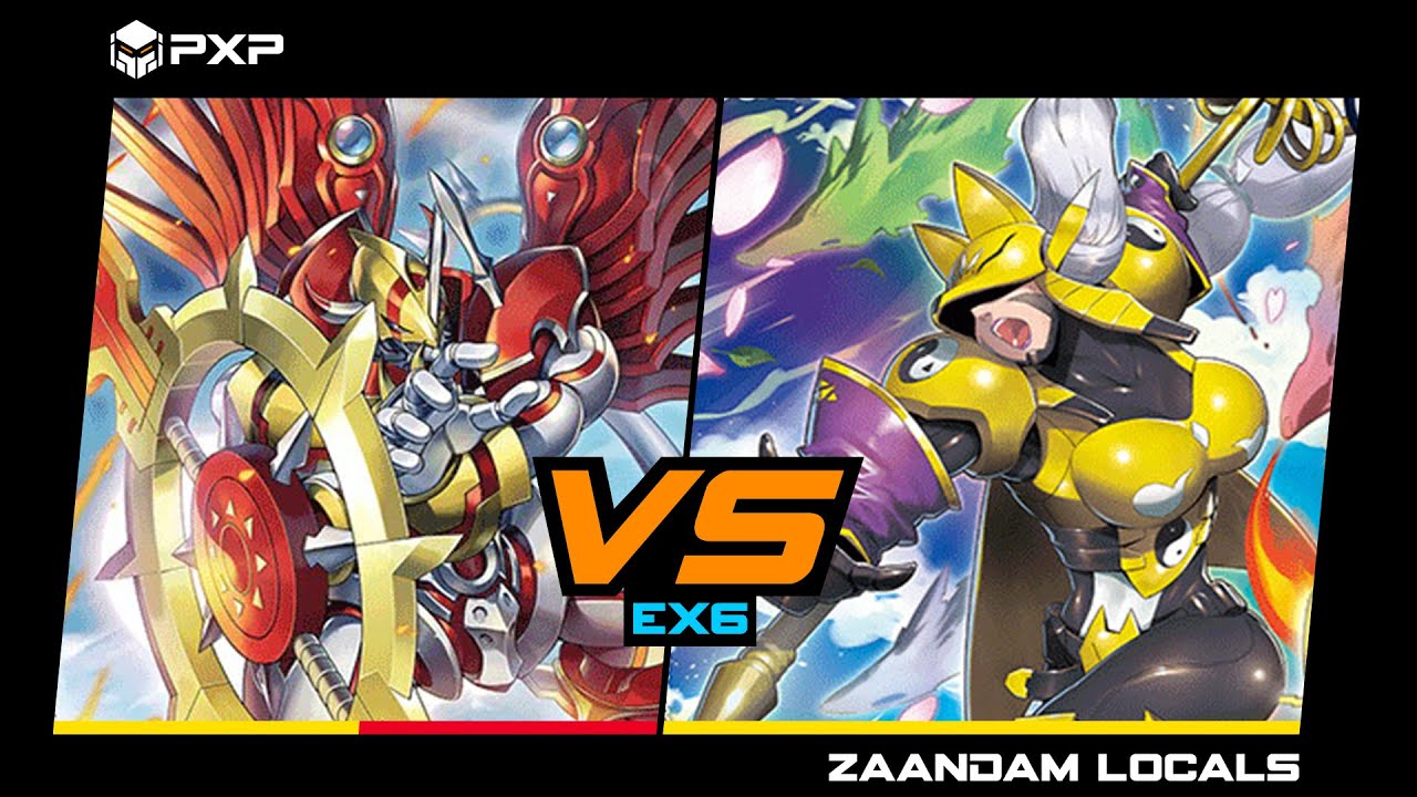 [PXP Zaandam Locals] Digimon EX6 BO1 Shinegreymon vs Sakuyamon