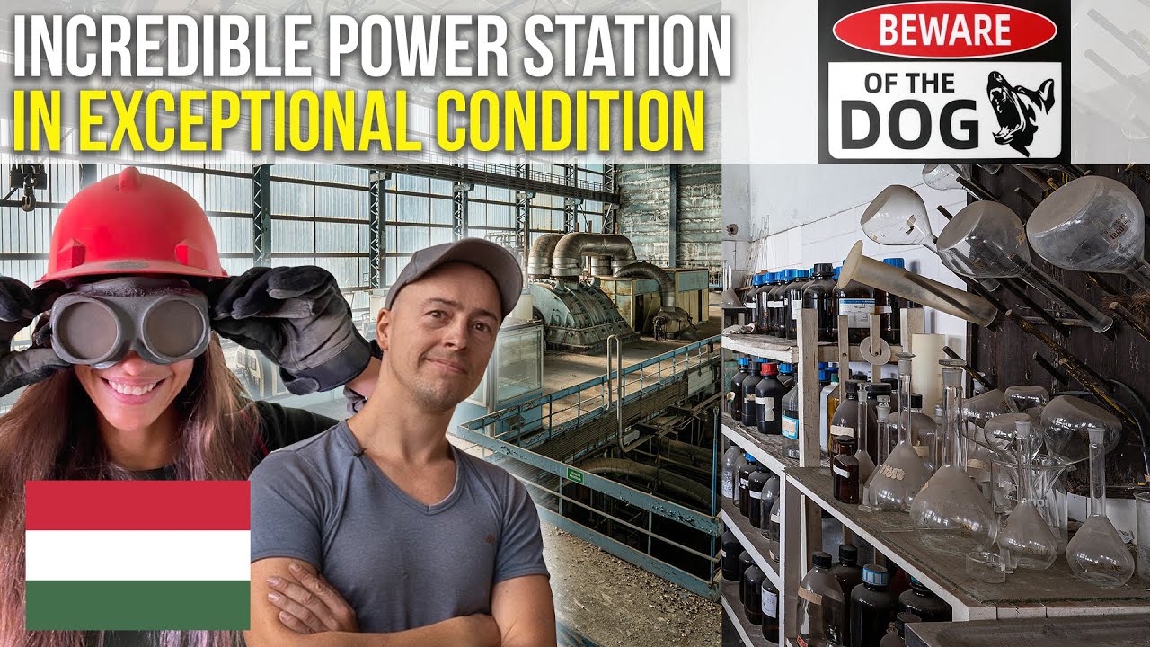 Explored an incredible power station with an astonishing lab | ABANDONED