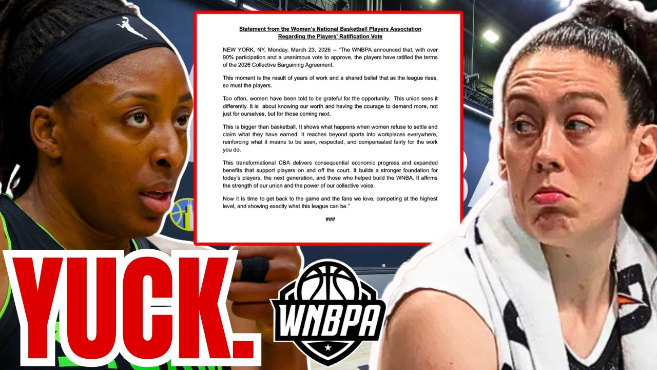 Players Union Release INSUFFERABLE Statement on CBA Vote! WNBA has CHAOS for Expansion Draft!