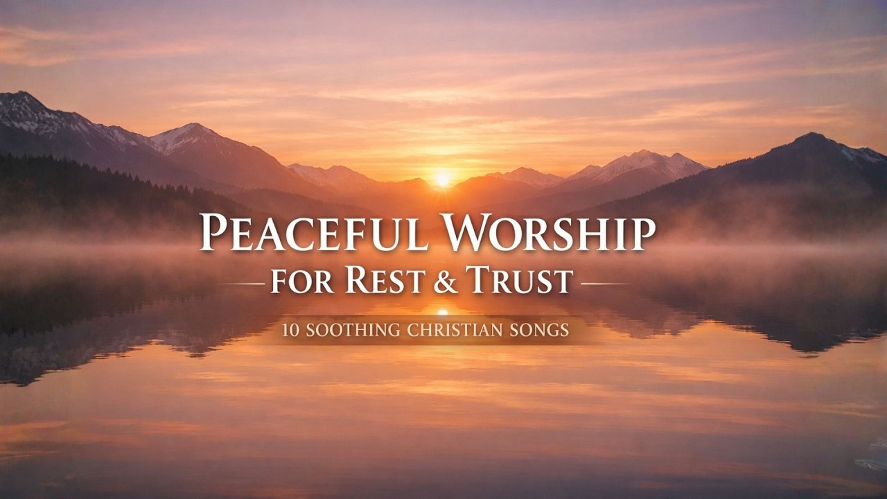Peaceful Worship for Rest & Trust in God | 10 Soothing Christian Songs