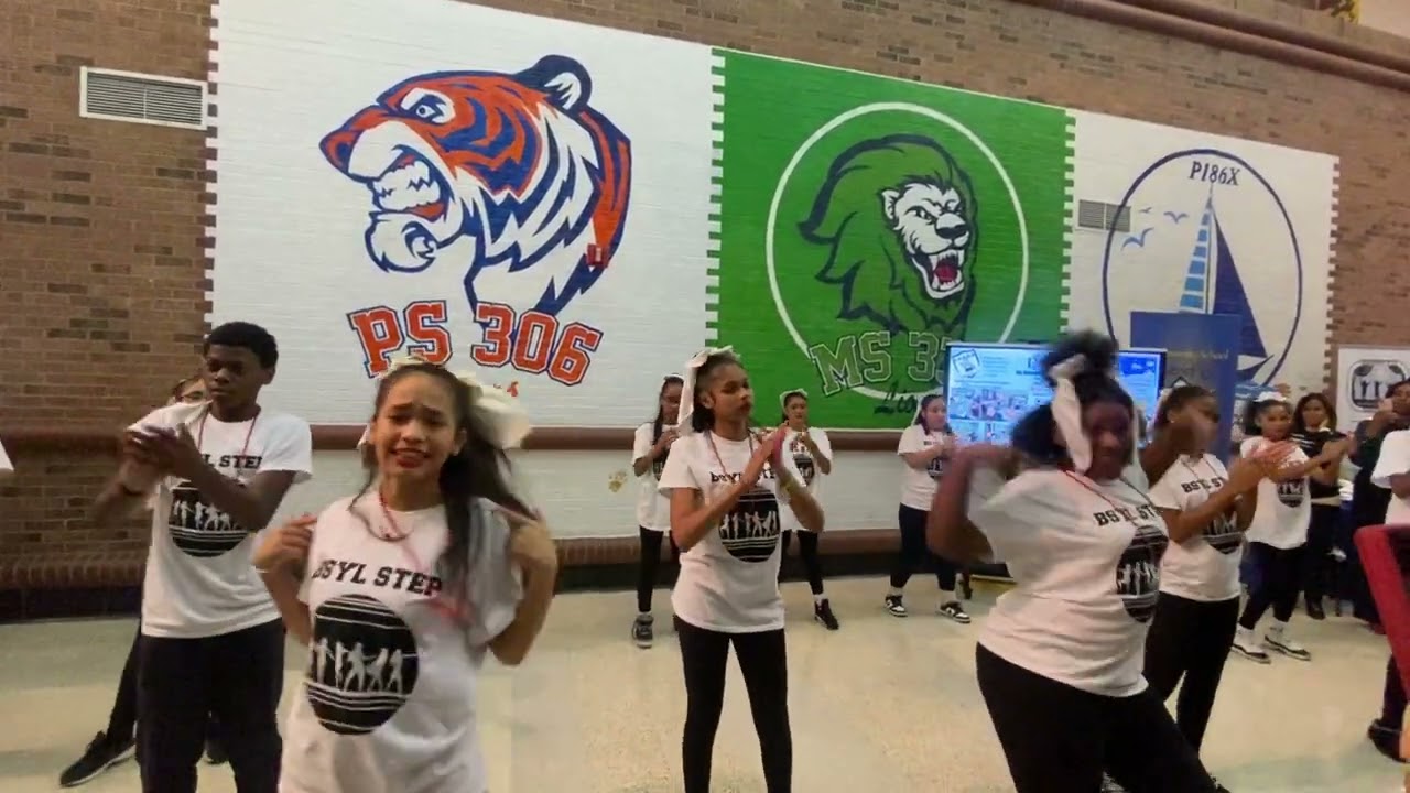 The Bronx School of Young Leaders STEP TEAM