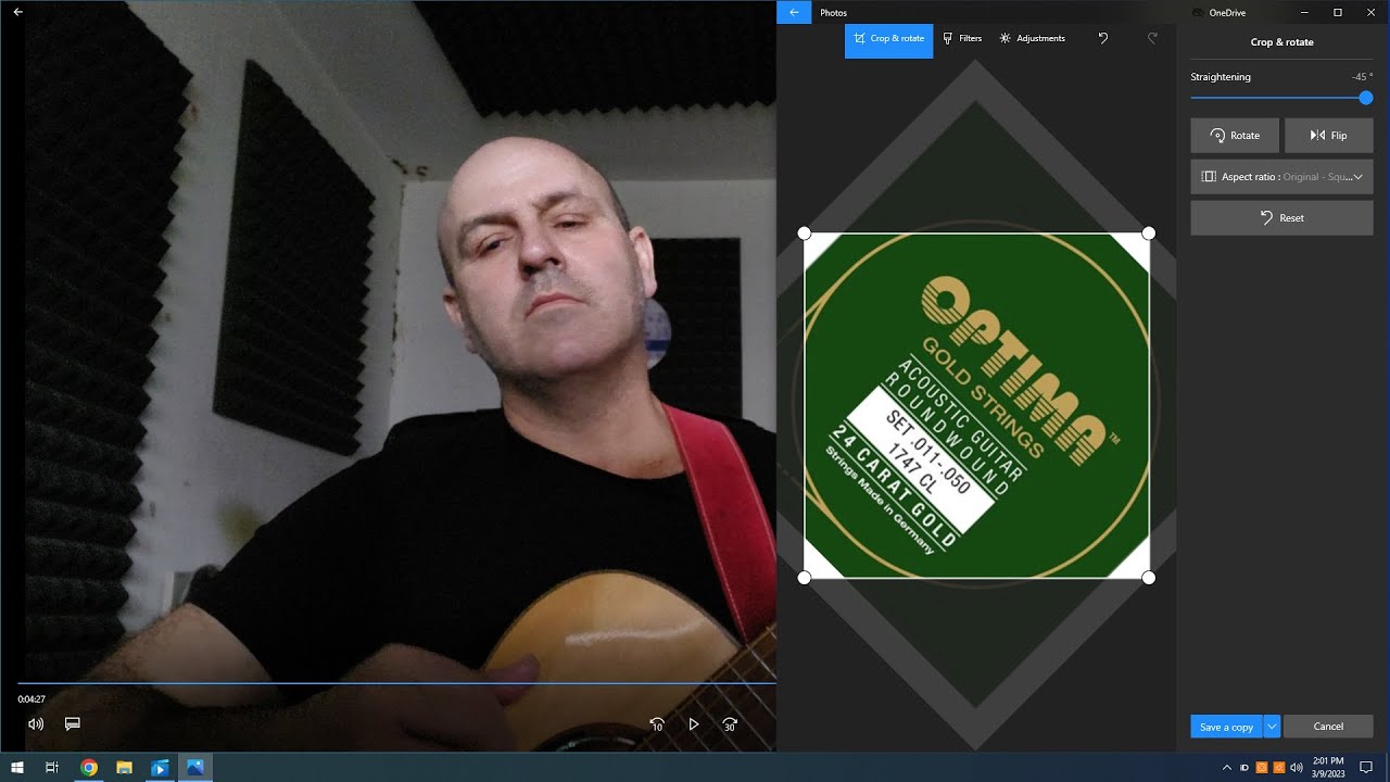 Horea Crisovan  Optima Gold Strings vs other strings