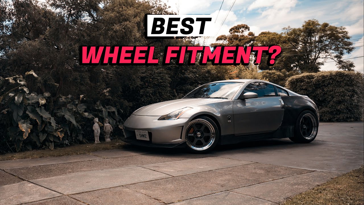 350Z BATTLE AERO Rear Fenders + WORK MEISTER L1 3P Walkaround