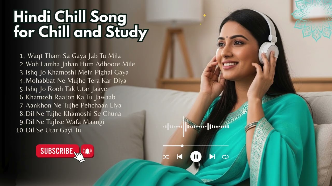 Top Hindi Chill Songs for Study & Relax 📚 Romantic Bollywood Focus Playlist 2026