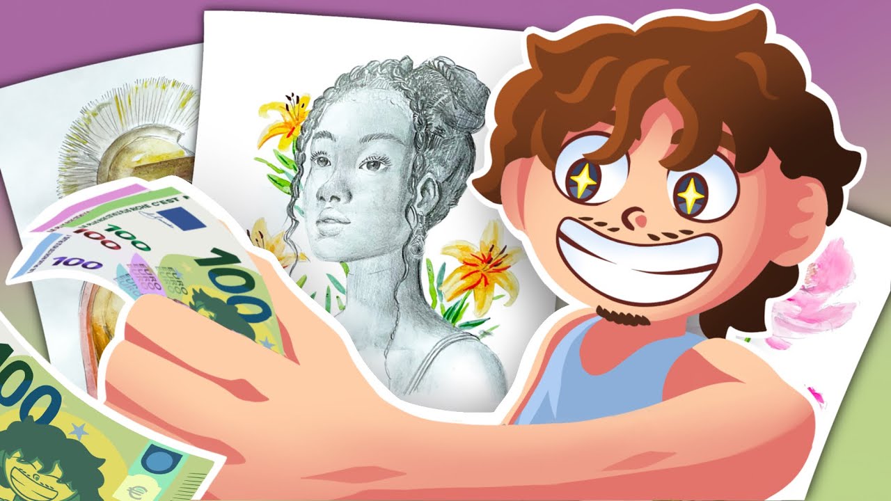 Le SECRET pour faire de L'ARGENT avec tes DESSINS !