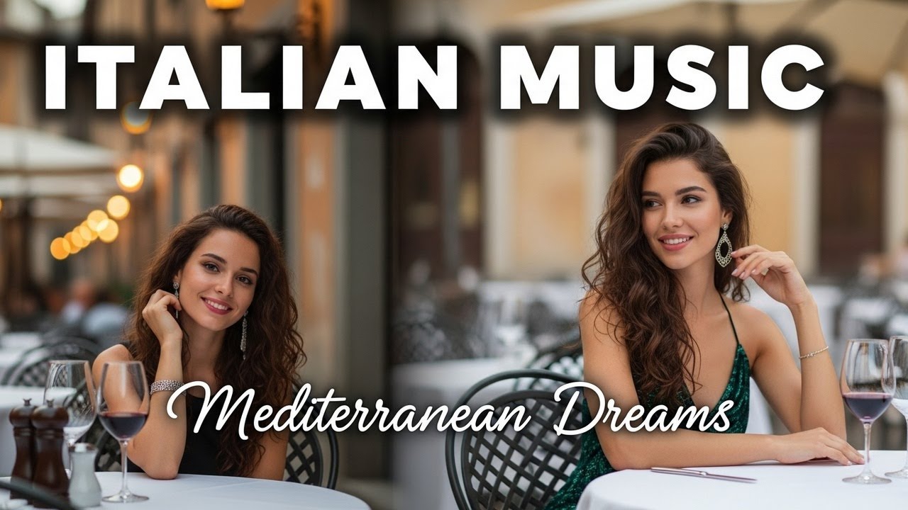 🎶 Italian Vibes & Mediterranean Music 🎶 Scenic Coastal Italy & Lake Como Calm Listening Atmosphere