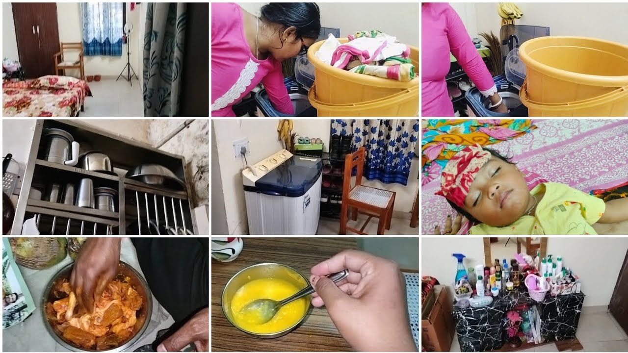 আজ তোমাদের আমার কোয়ার্টারের Home tour দিলাম 🏡হঠাৎ করে ছেলের জ্বর আসলো অনেক বেশি🥺