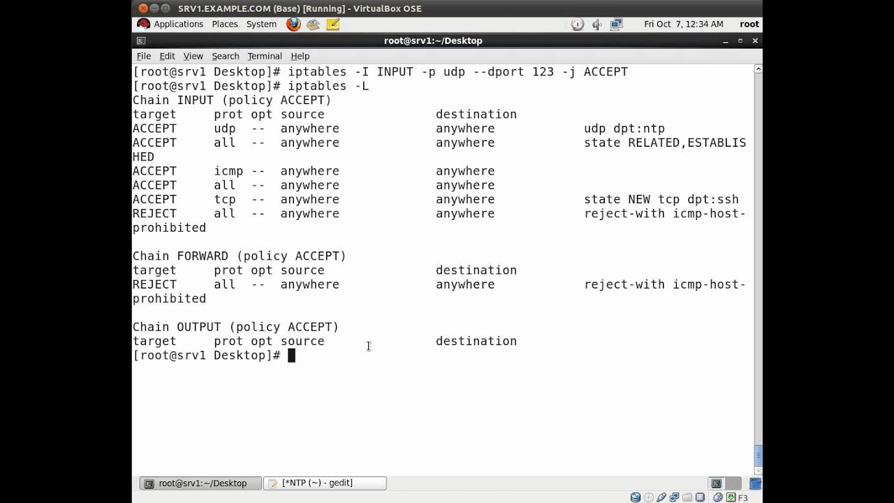 How to setup a NTP server on RHEL 6