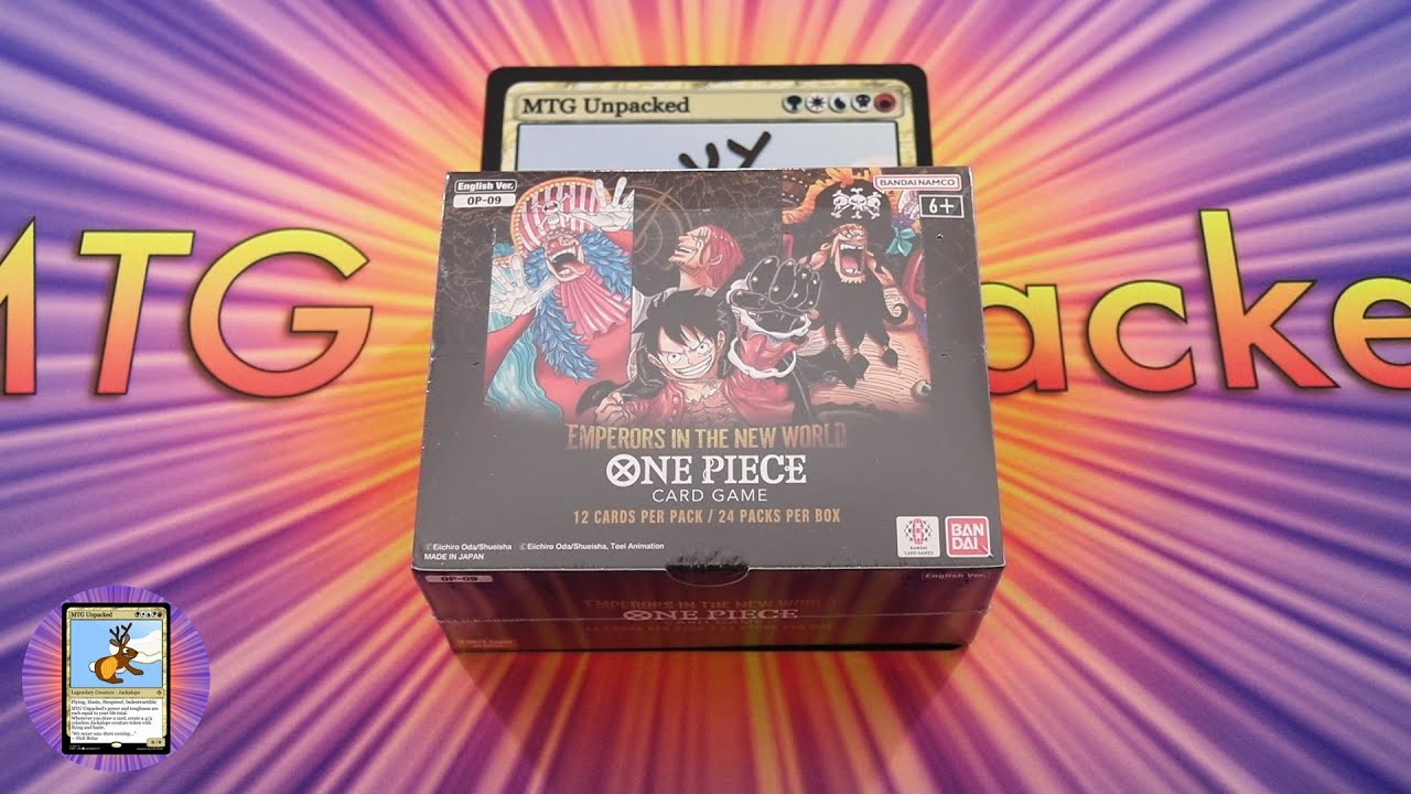 One Piece Emperors in the New World Booster Unboxing