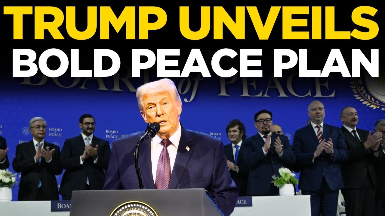 Donald Trump LIVE: President Trump's Address to the Inaugural Board of Peace Meeting | Peace Summit
