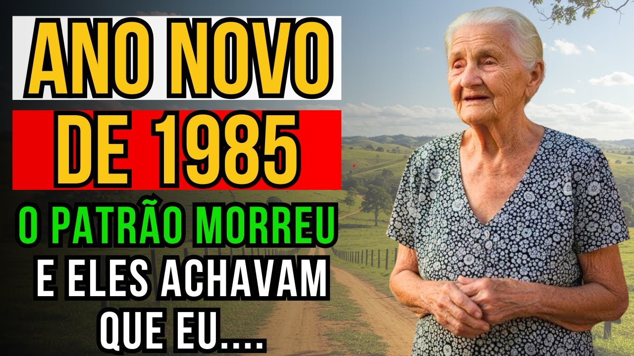NO ANO NOVO DE 1985 O PATRÃO FEZ SEU ÚLTIMO PEDIDO...  E EU SÓ ESPEREI O MOMENTO CERTO PARA....