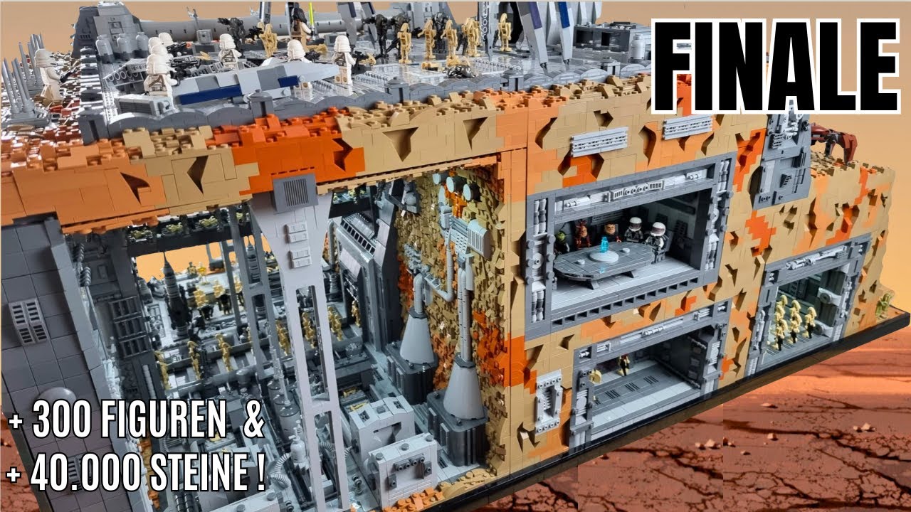 15 Monate Bauzeit! Unser LEGO Star Wars Droidenfabrik auf Hypori MOC | Kompletter Rundgang!