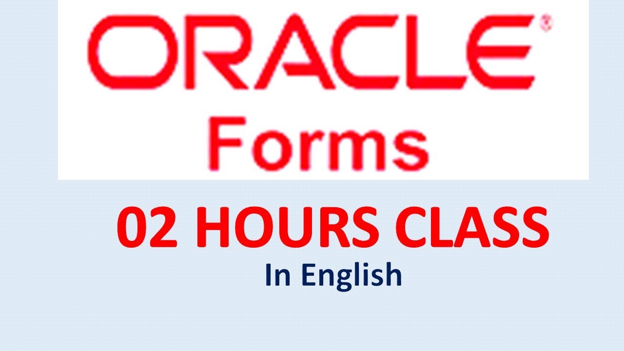 Oracle Forms Tutorial || Oracle Forms Training for beginners || Learning Tube