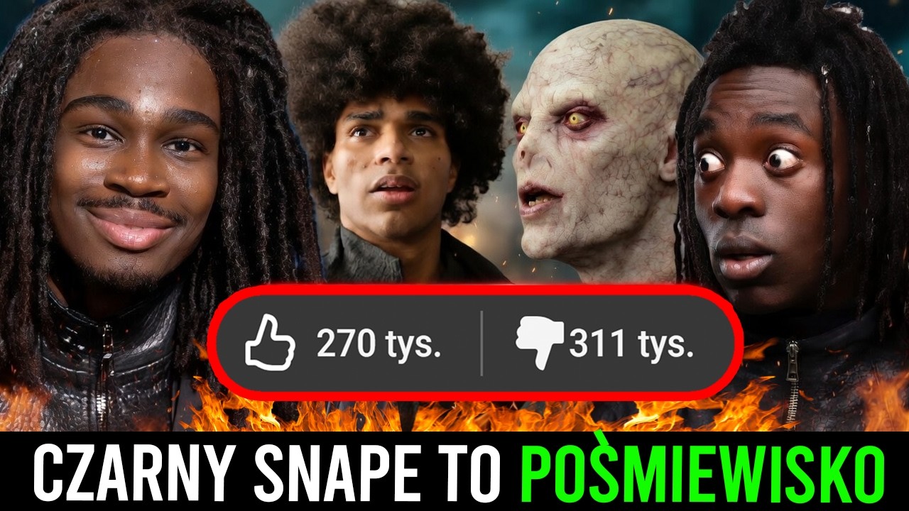 Wszyscy CISNĄ BEKĘ z czarnego Snape'a 🥴 Serial Harry Potter ma marketingowy PROBLEM
