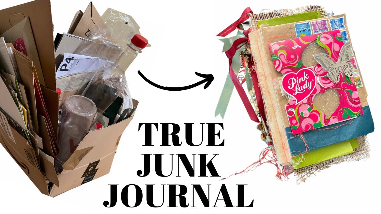 How To Make a REAL JUNK JOURNAL | step by step tutorial #junkjournal #junkjournalsforbeginners