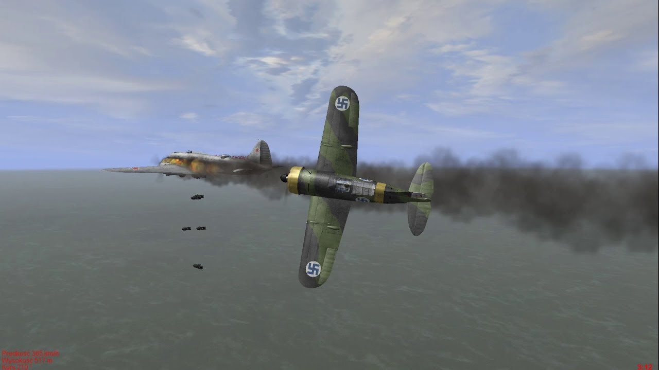 Aircombat Brewster B-239 Buffalo versus DB-3