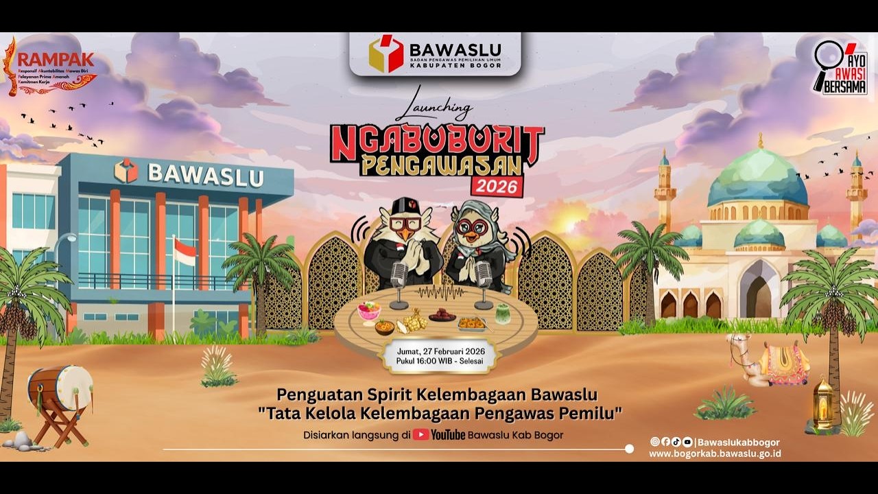 Ngabuburit Pengawasan Bawaslu Kabupaten Bogor 