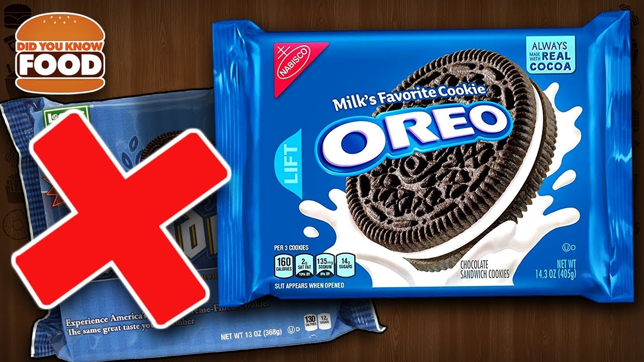 Oreos Ripped Off Another Cookie? (Oreo Facts) - Did You Know Food Ft. Brutalmoose