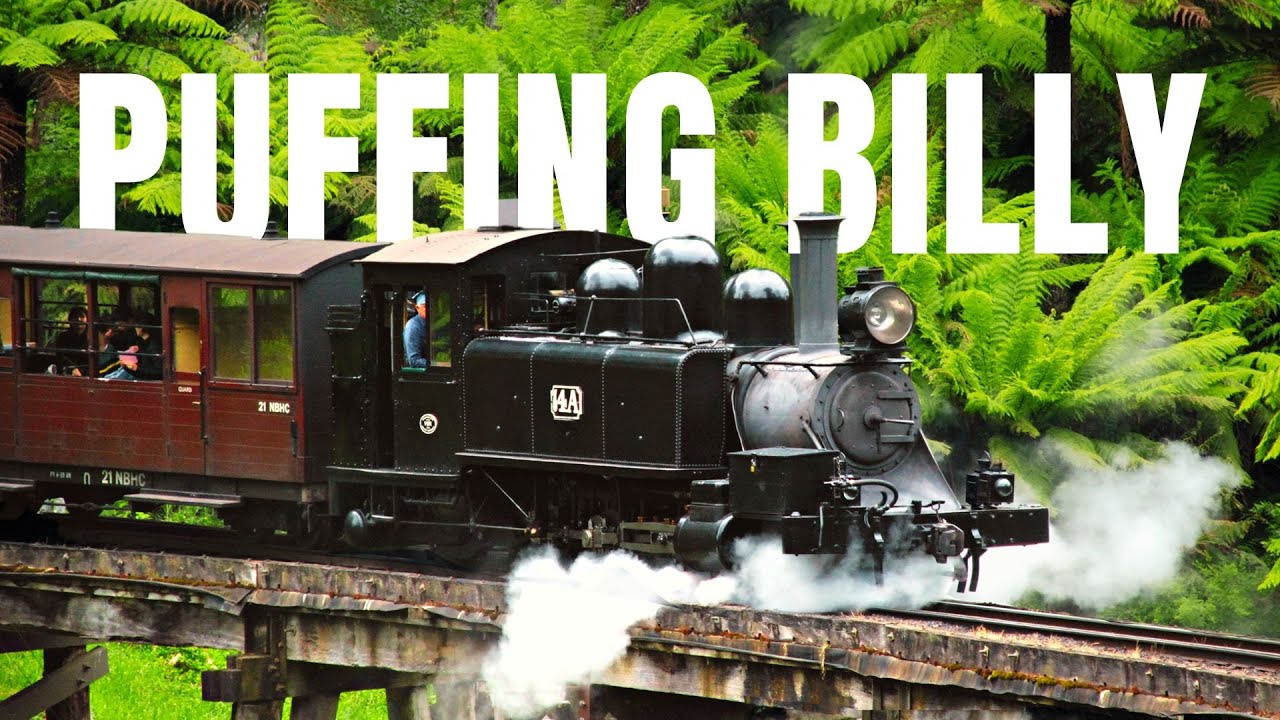 World FAMOUS Puffing Billy Steam Railway Melbourne
