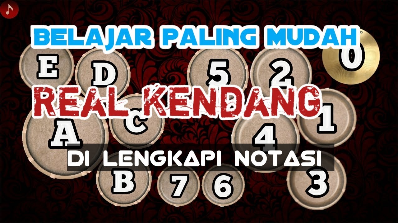 Tutorial‼️belajar real kendang bagi pemula 10 menit langsung bisa