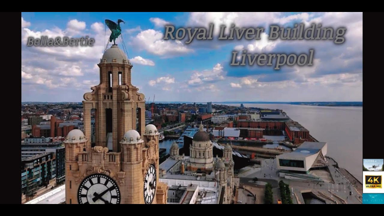 Royal Liver Building - Liverpool / Stunning 4K Cinematic Drone Footage