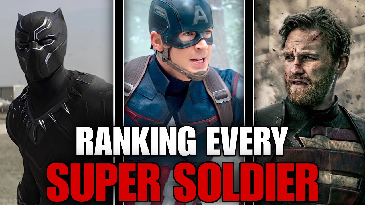 Every MCU Super Soldier Ranked From Weakest to Strongest