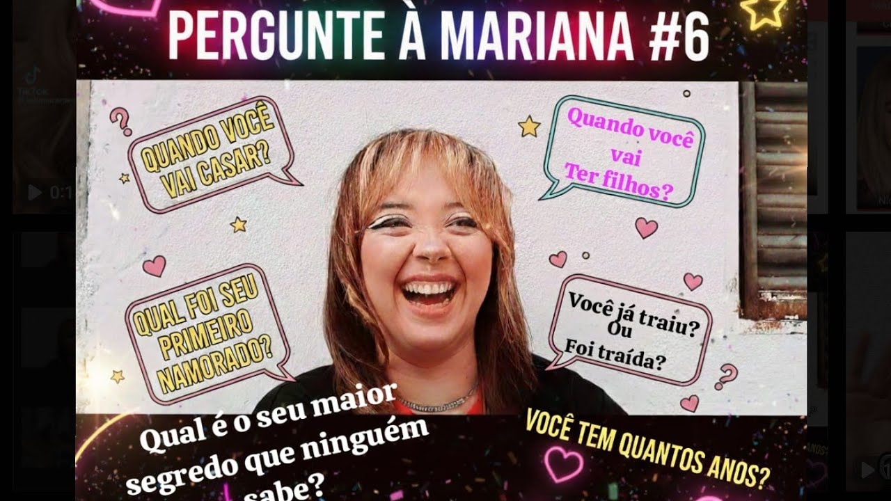 - PERGUNTE A MARIANA #6