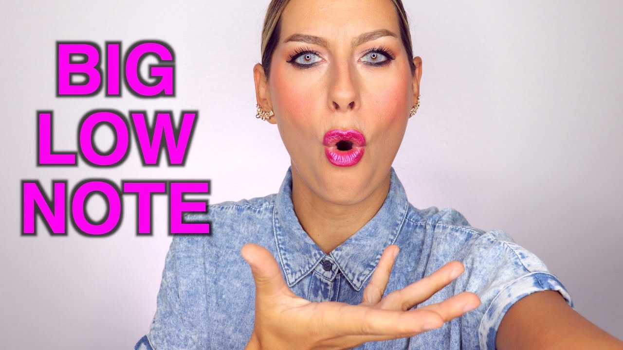 BIG LOW NOTE: come cantare le note basse (gravi) e fare in modo che si sentano forti!