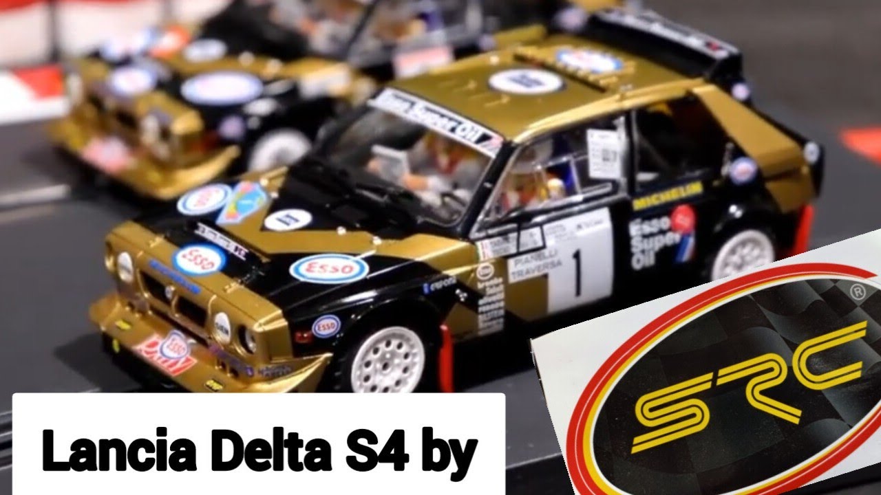 SRC lancia Delta S4 slot car review