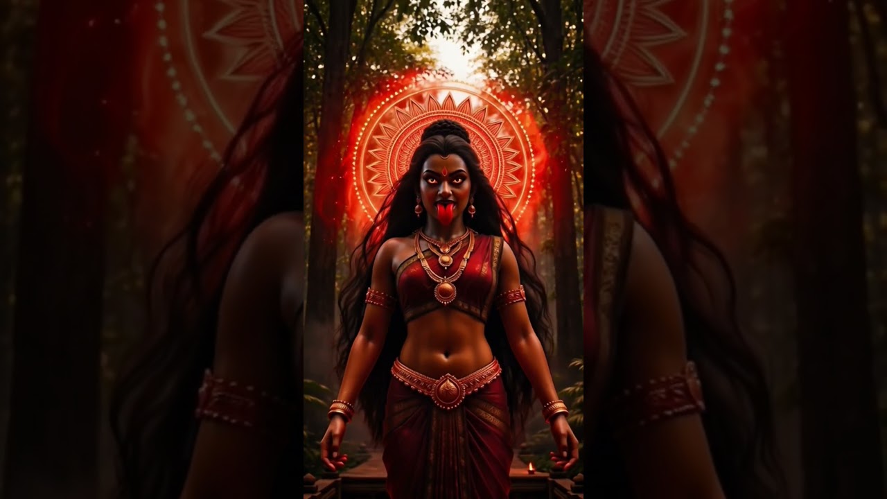 🙏जब अंधकार बढ़ता है… प्रकट होती हैं माँ काली 🔥 | Maa Kali Divine Power | जय काली माँ