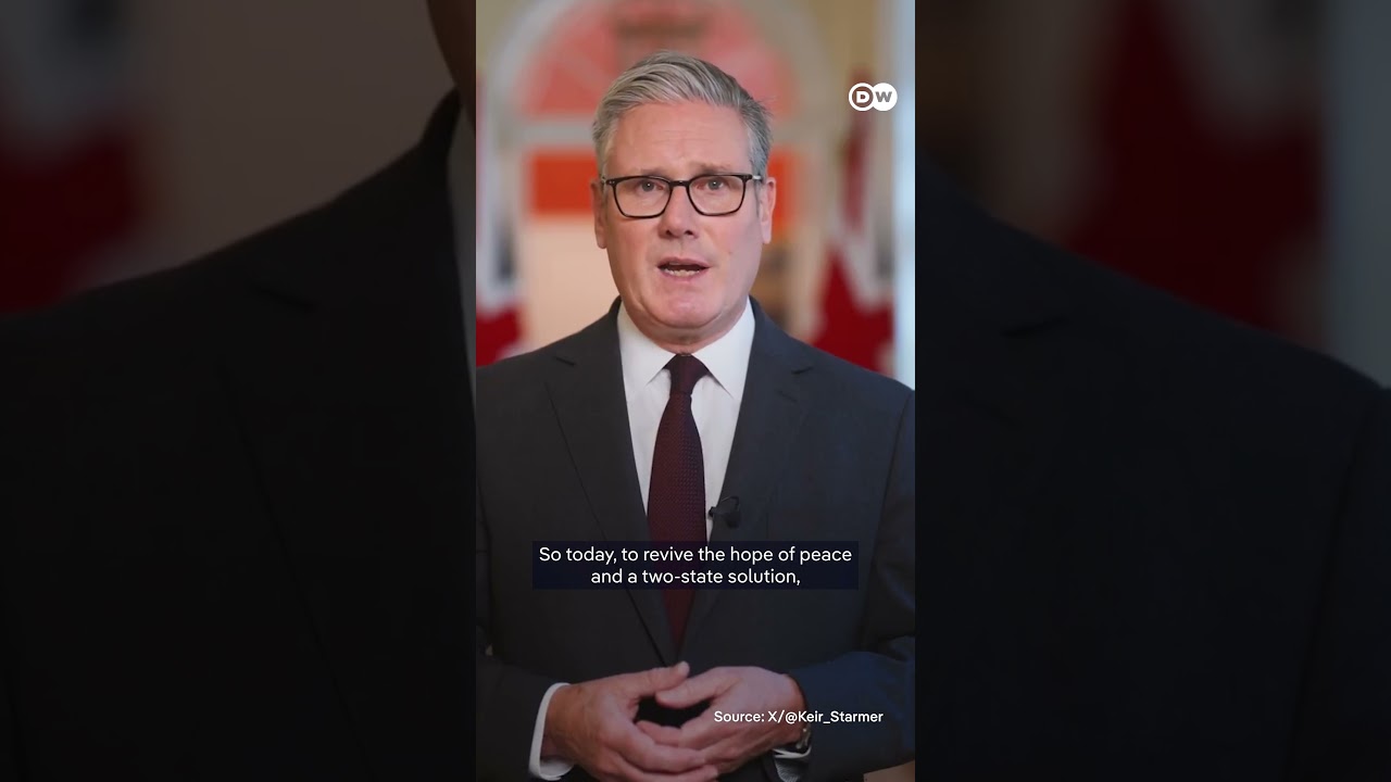 UK PM Starmer recognizing Palestine | DW News