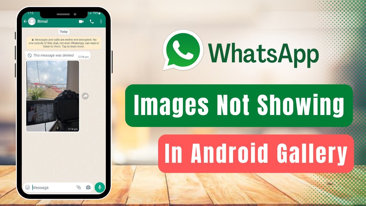 WhatsApp Images Not Showing in Gallery of Android !