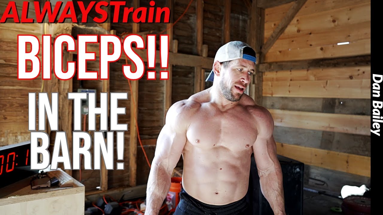Dan Bailey | PURE STRENGTH Day in the BARN! Back and BICEPS BURNOUT!
