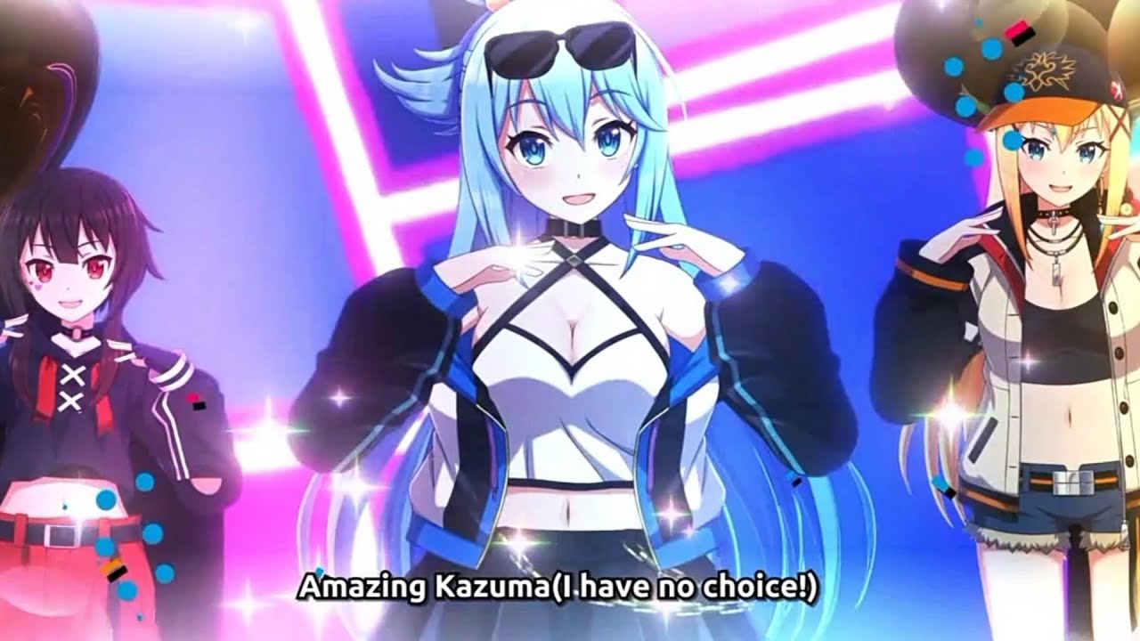 Konosuba Fantastic Days Best Party [Aqua, Darkness, Megumin, Kazuma] English