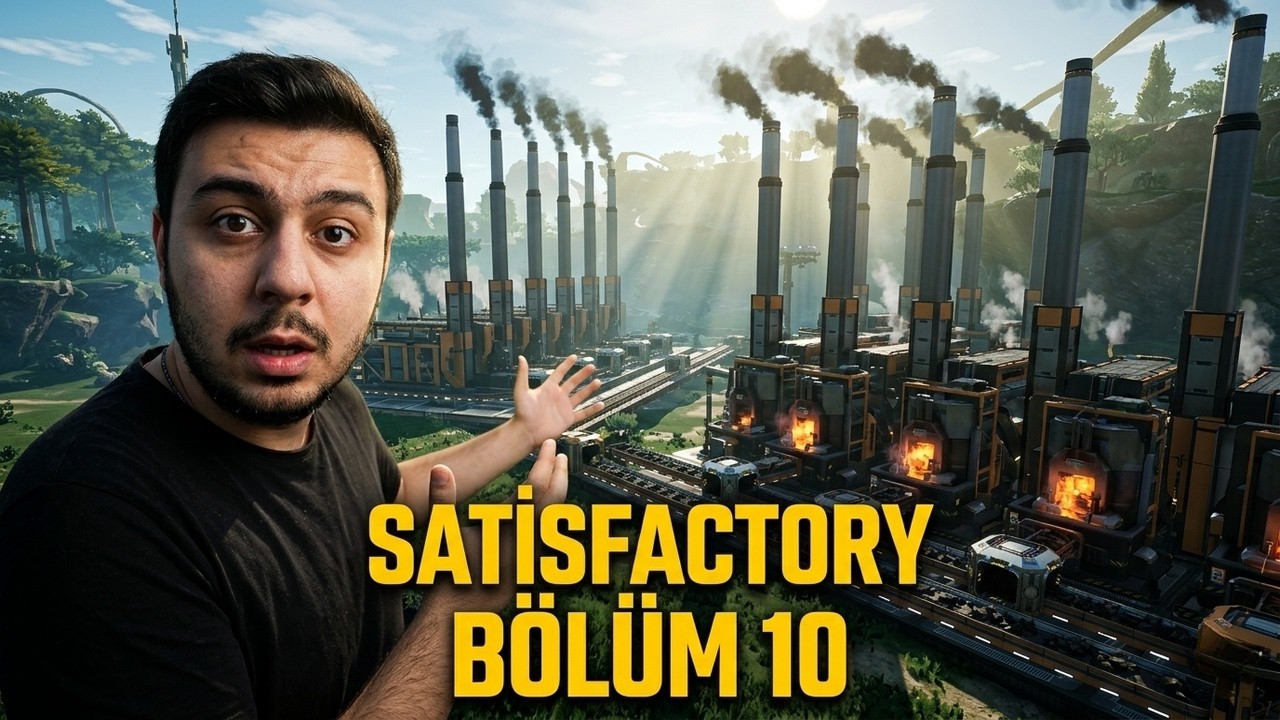 ENERJİ YETMİYOR!! DEVASA KÖMÜR SANTRALİ | SATİSFACTORY TÜRKÇE BÖLÜM 10