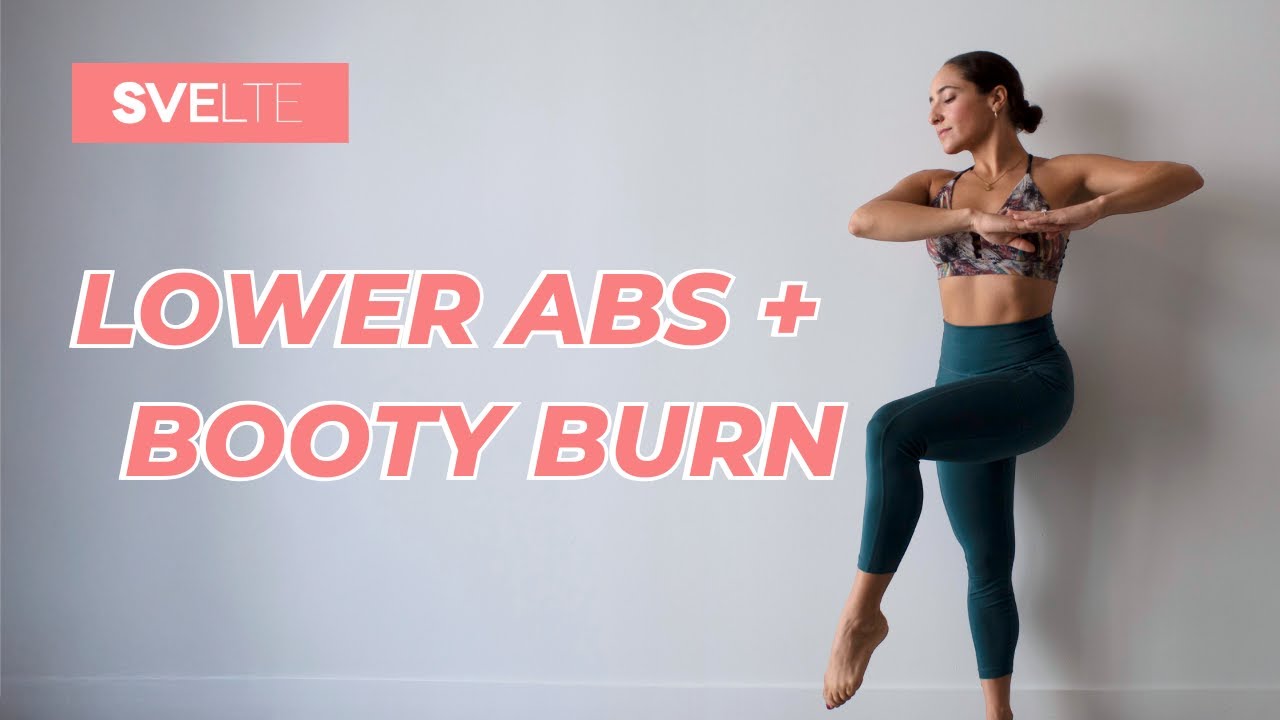 Lower Abs & Booty Burn Workout | All Standing, No Equipment | Beginner Friendly
