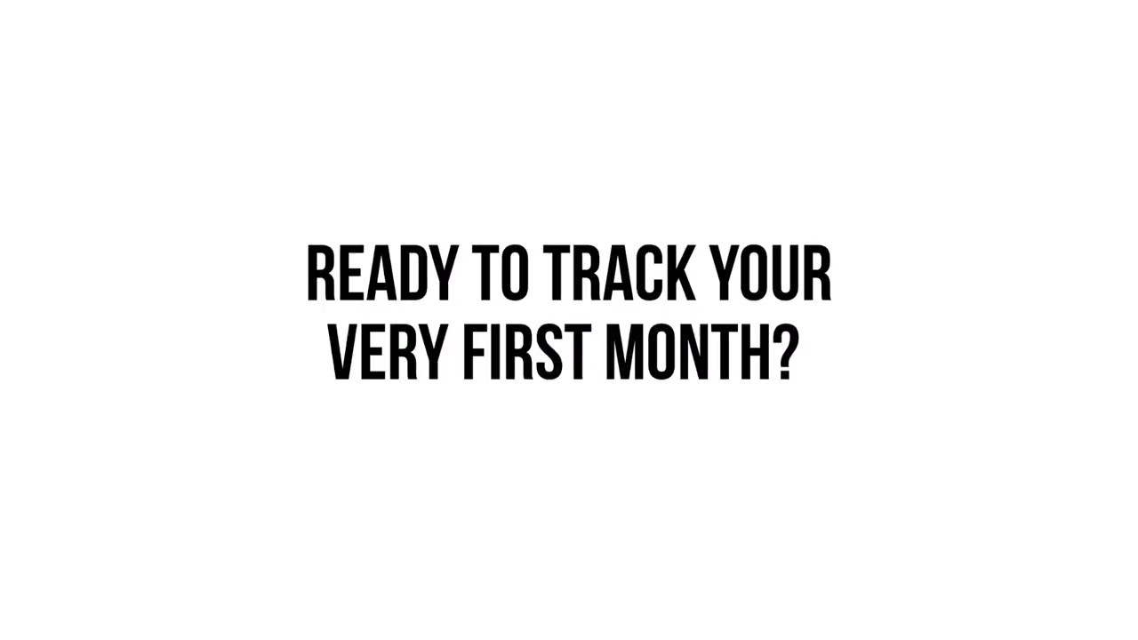 Track That Rupee - First month tracking