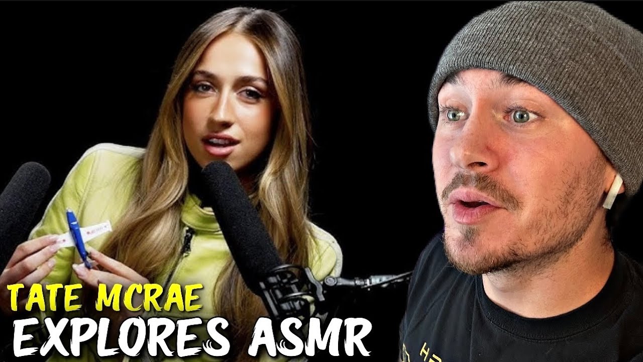 Тейт Макрей исследует #ASMR | Журнал W | РЕАКЦИЯ!