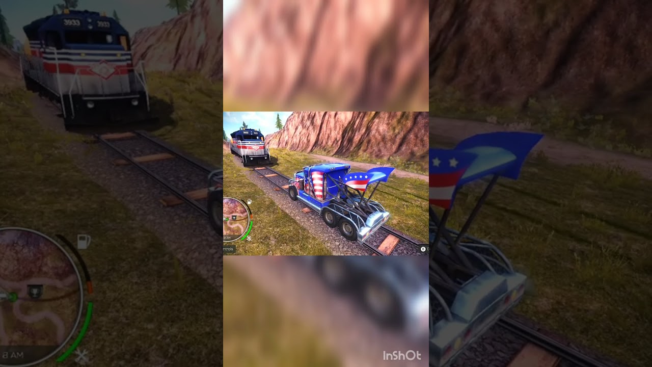Maximus Stops The Train! Off The Road Unleashed #shorts