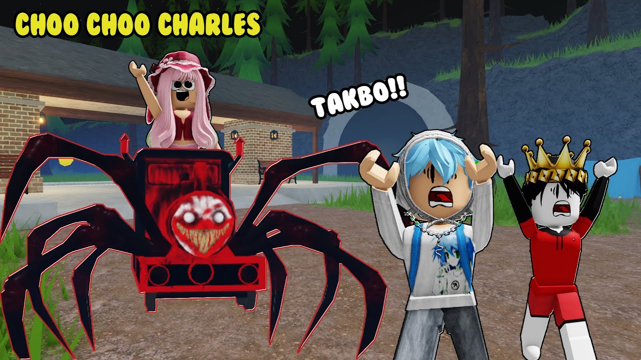 Naging si Choo Choo Charles ako sa ROBLOX || Pinatay ko si Peps at Azen!