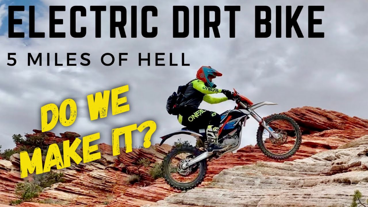 5 Miles of Hell on Electric Dirt Bike KTM Freeride E-XC [Do we make it?]