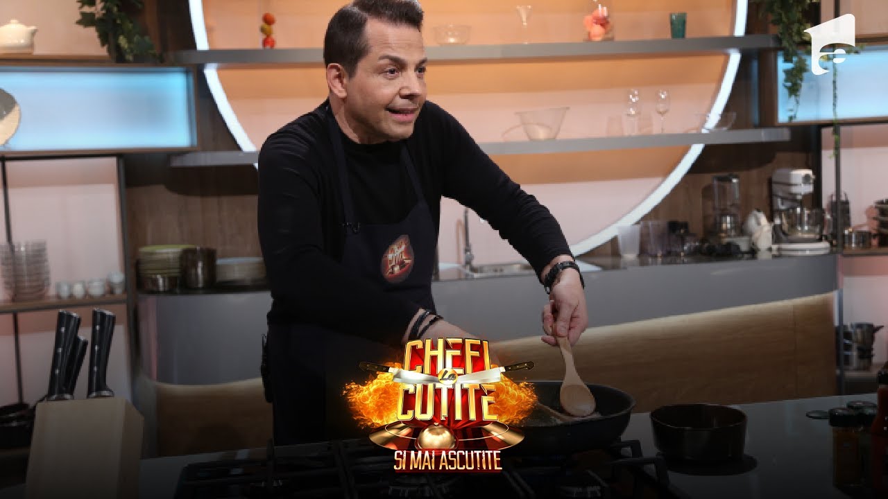 Jean de la Craiova este maestru în bucătărie: 