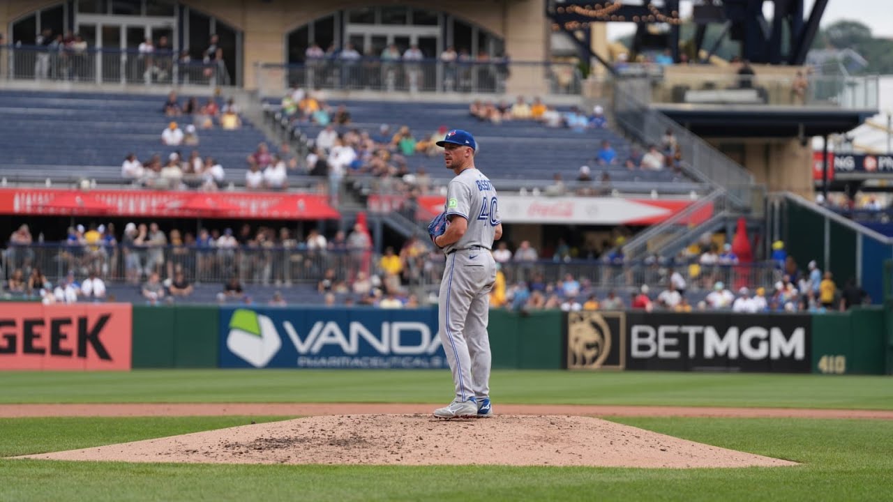 Chris Bassitt strikes out 10 Pirates over 5 2/3 innings on 8/20/25